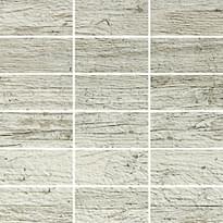 Плитка Land Roots White Mosaico 5x10 29.75x29.75 см, поверхность матовая