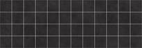 Плитка Laparet Alabama Декор Мозаичный Чёрный 20x60 см, поверхность матовая