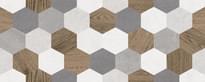 Плитка Laparet Betonhome Серый Мозаика 20x50 см, поверхность матовая