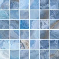 Плитка Laparet Blues Мозаика Голубой 30x30 см, поверхность глянец