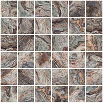 Плитка Laparet Brouni Мозаика Коричневый 30x30 см, поверхность глянец