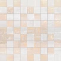 Плитка Laparet Diadema Мозаика Бежевый-Белый 30x30 см, поверхность глянец