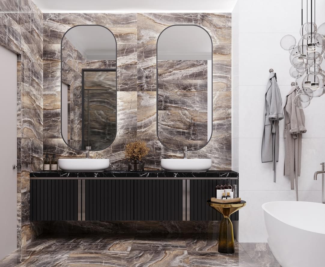 керамогранит фабрики Laparet коллекция Electra Brown