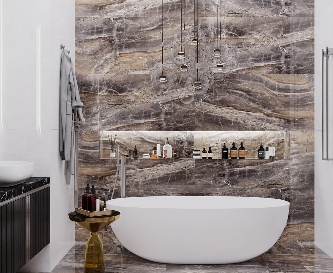 керамогранит фабрики Laparet коллекция Electra Brown