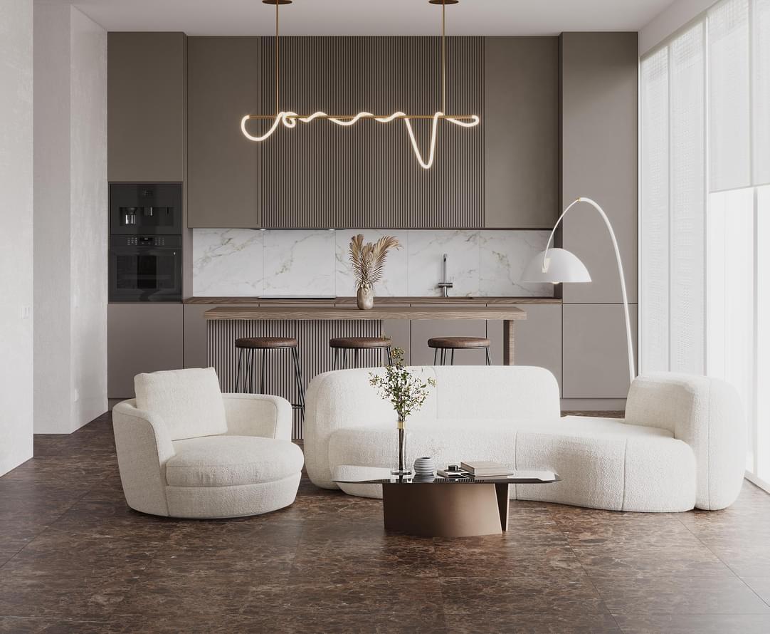 керамогранит фабрики Laparet коллекция Emperador Brown