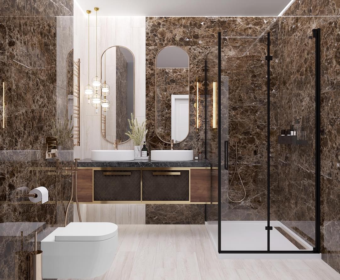 керамогранит фабрики Laparet коллекция Emperador Brown