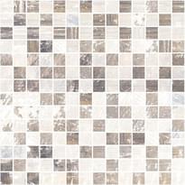 Плитка Laparet Extra Мозаика Коричневый-Бежевый 30x30 см, поверхность матовая