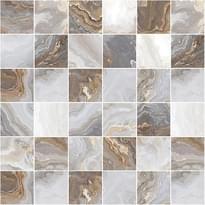 Плитка Laparet Goldy Мозаика Серый 30x30 см, поверхность глянец