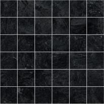 Плитка Laparet Hard Мозаика Чёрный 30x30 см, поверхность матовая