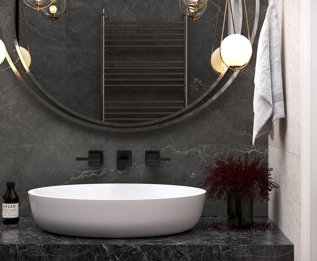 керамогранит фабрики Laparet коллекция Leda Black