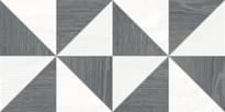 Плитка Laparet Mania Anais Декор Серый 25x50 см, поверхность глянец
