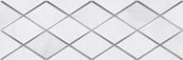 Плитка Laparet Mizar Attimo Декор Серый 20x60 см, поверхность матовая, рельефная