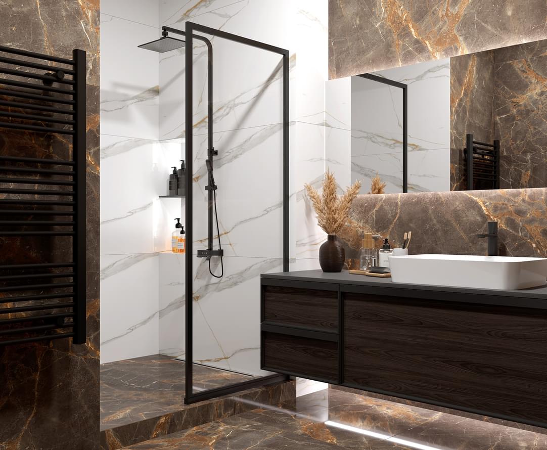 керамогранит фабрики Laparet коллекция Nebula Brown