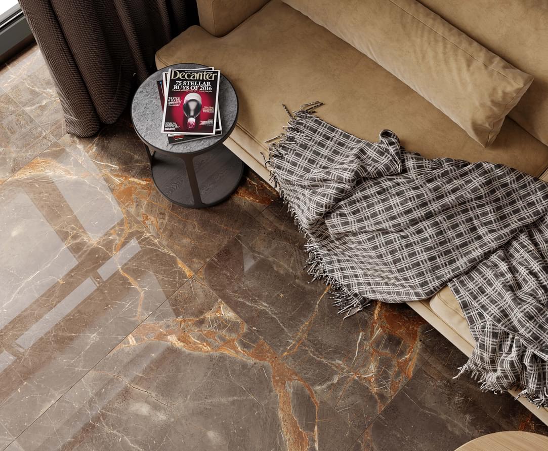 керамогранит фабрики Laparet коллекция Nebula Brown