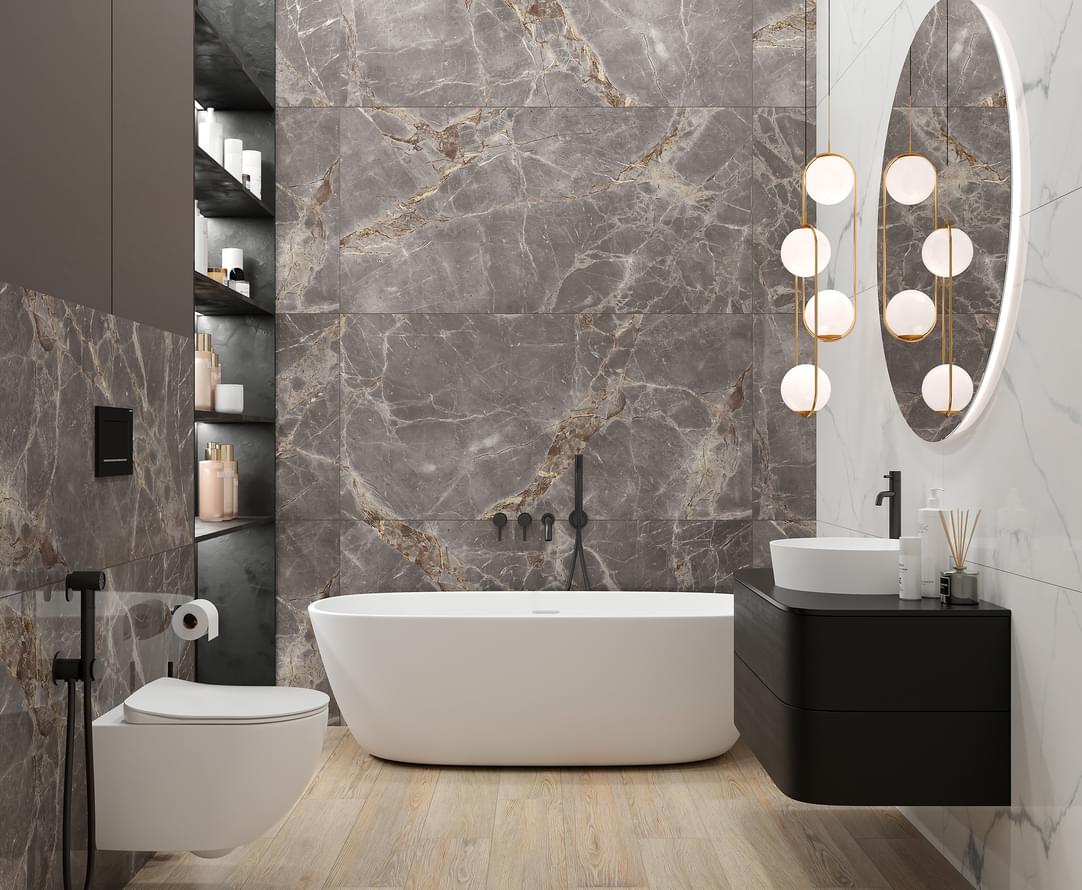 керамогранит фабрики Laparet коллекция Nebula Grey