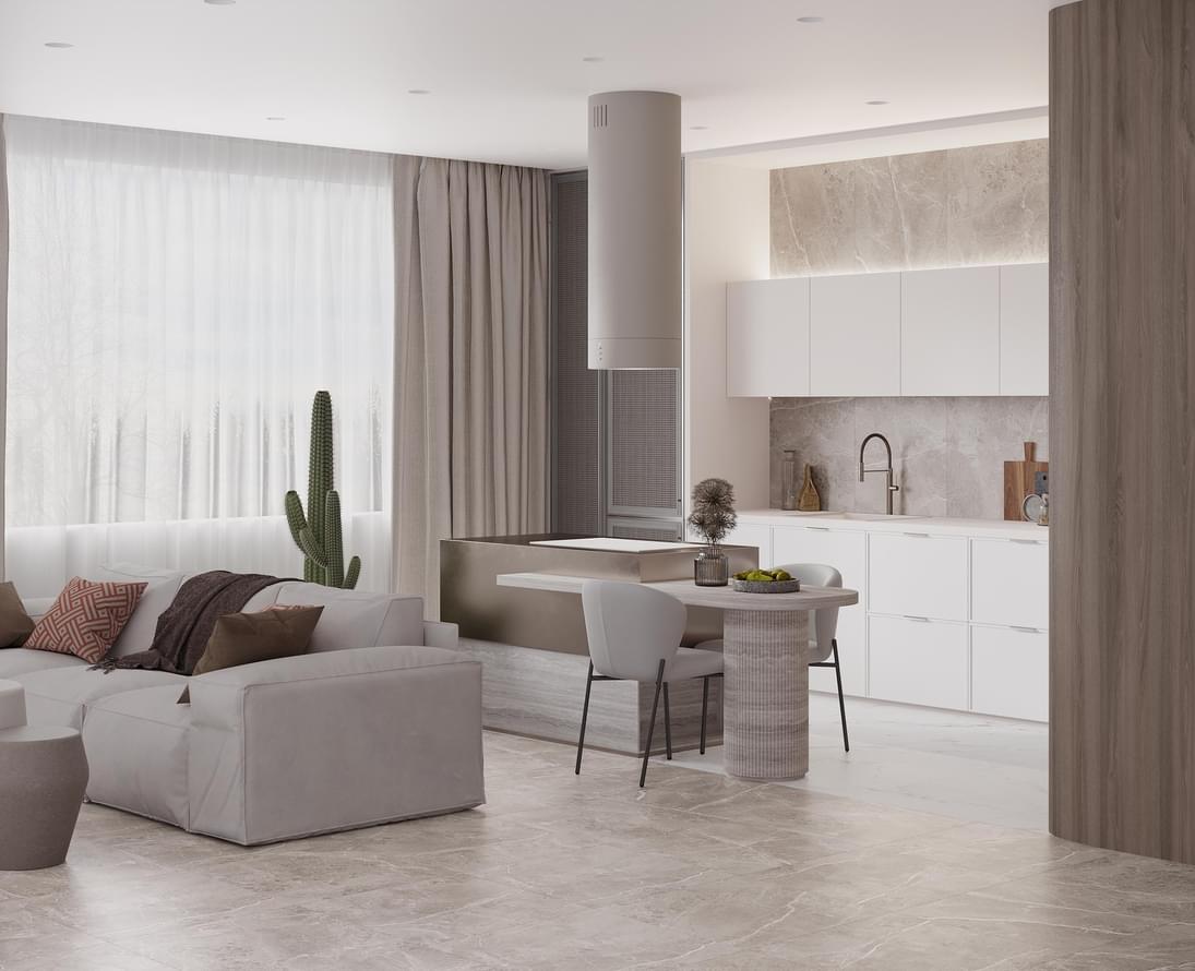 керамогранит фабрики Laparet коллекция Obsidian Grey