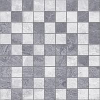 Плитка Laparet Pegas Мозаика Темно-Серый/Серый 30x30 см, поверхность матовая