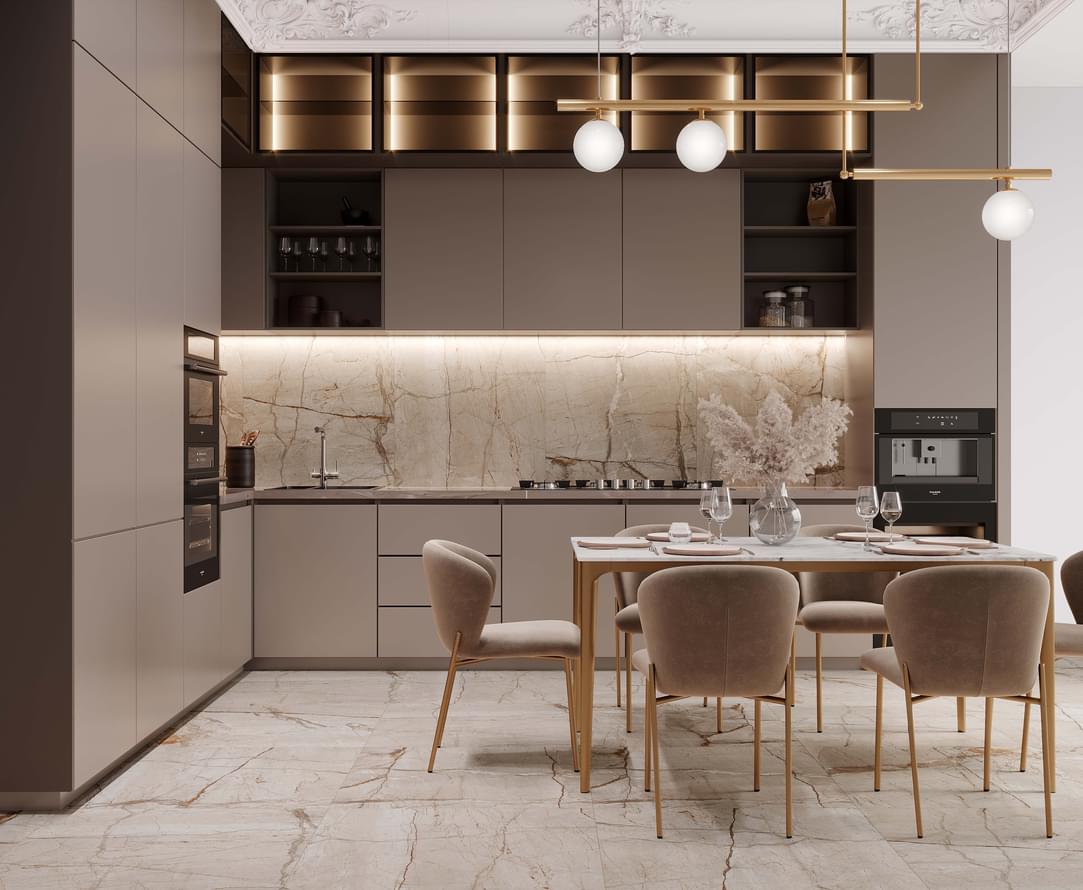 керамогранит фабрики Laparet коллекция Pulsar Beige