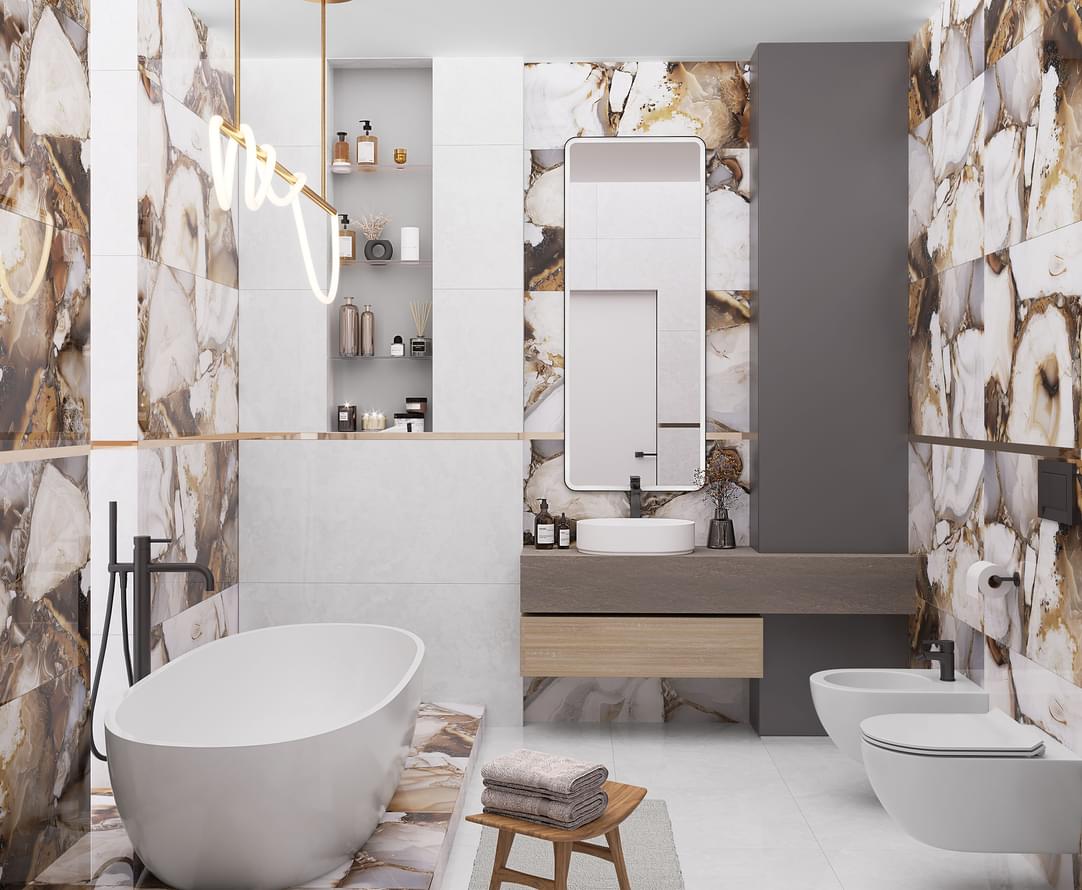 керамогранит фабрики Laparet коллекция Sirius Gold