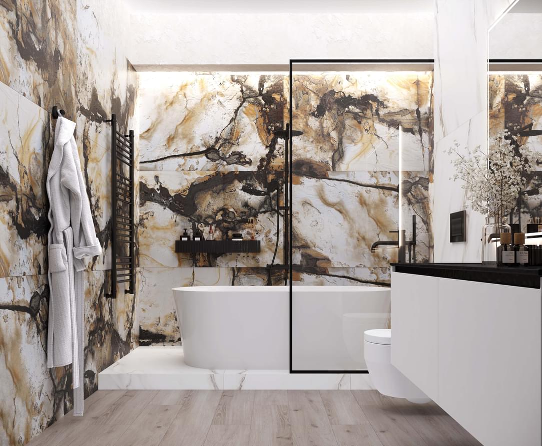 керамогранит фабрики Laparet коллекция Skat Gold