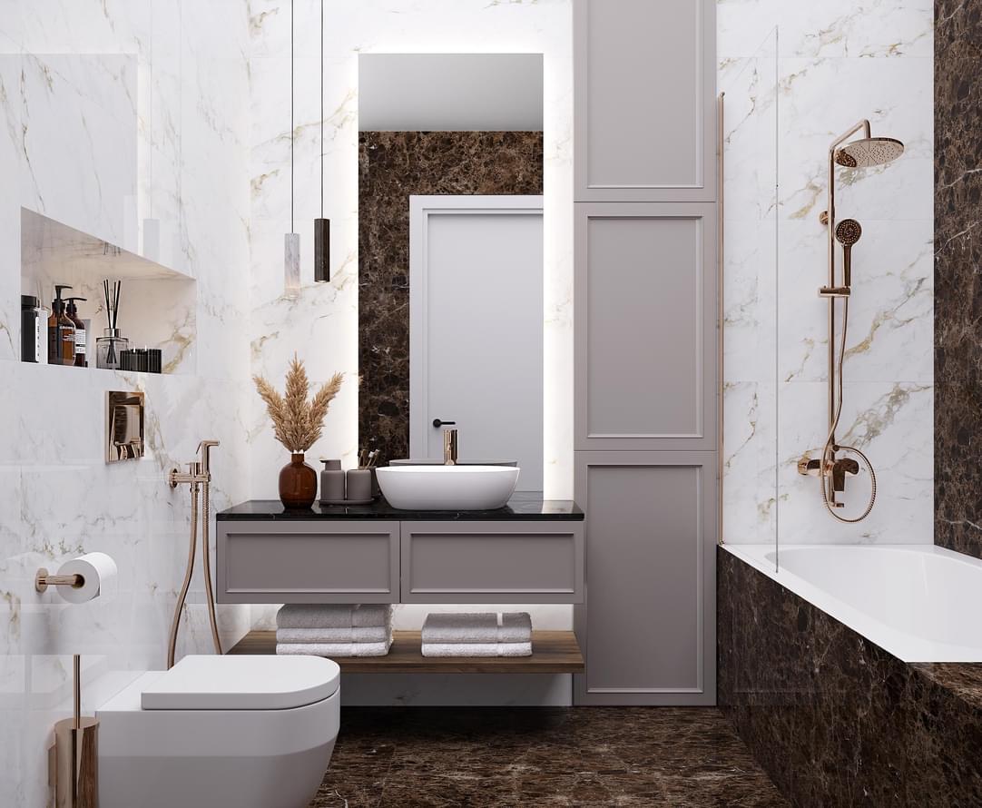 керамогранит фабрики Laparet коллекция Statuario Martin