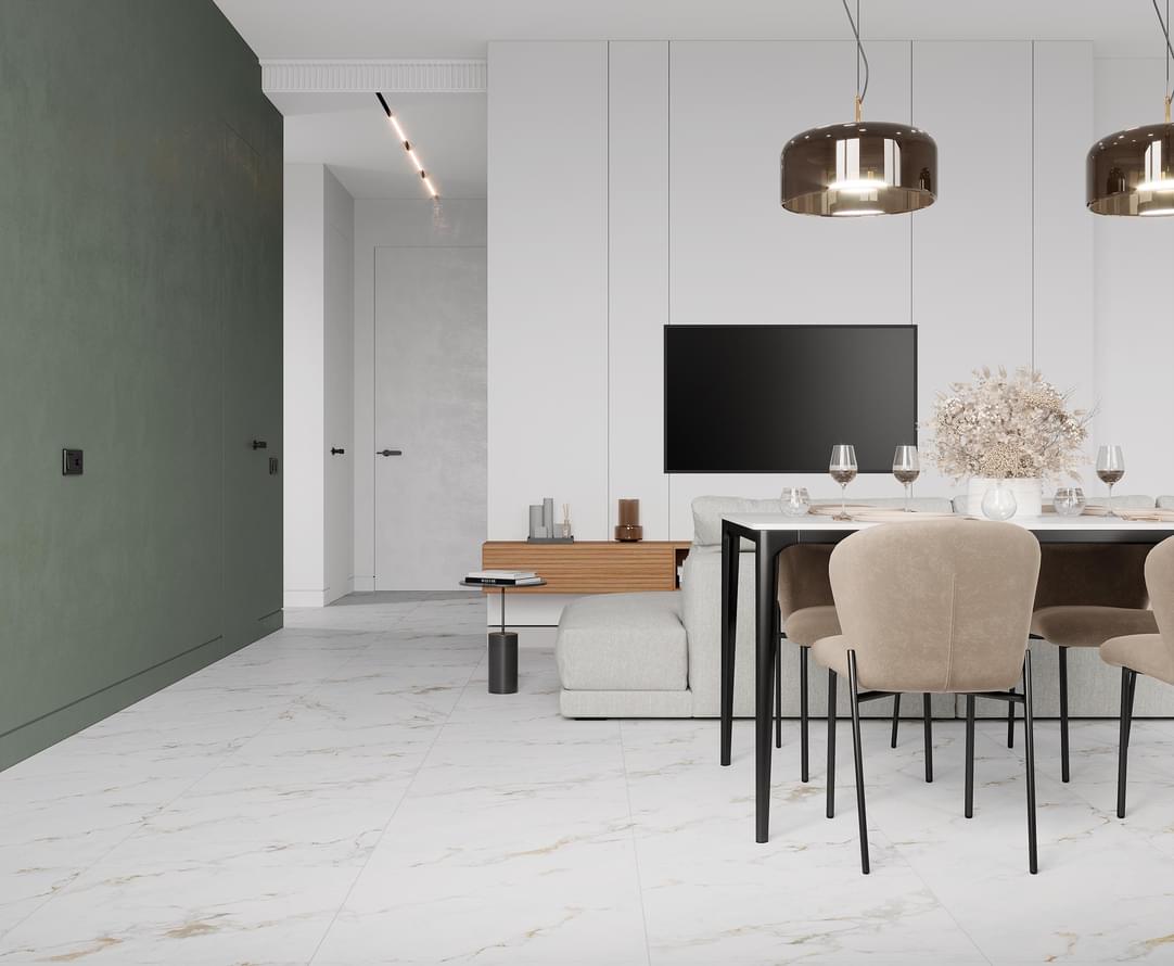 керамогранит фабрики Laparet коллекция Statuario Martin