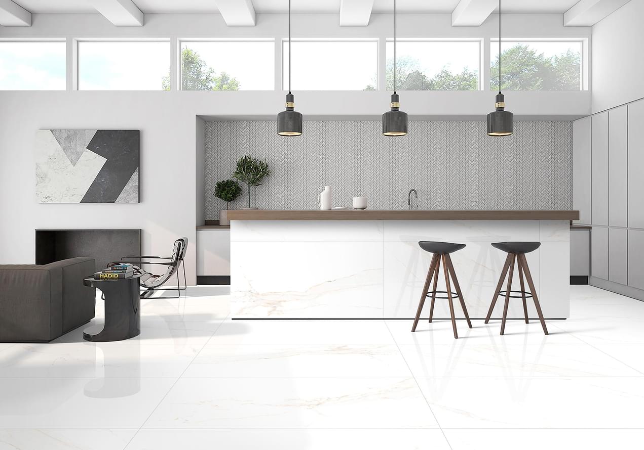 керамогранит фабрики Laparet коллекция Statuario