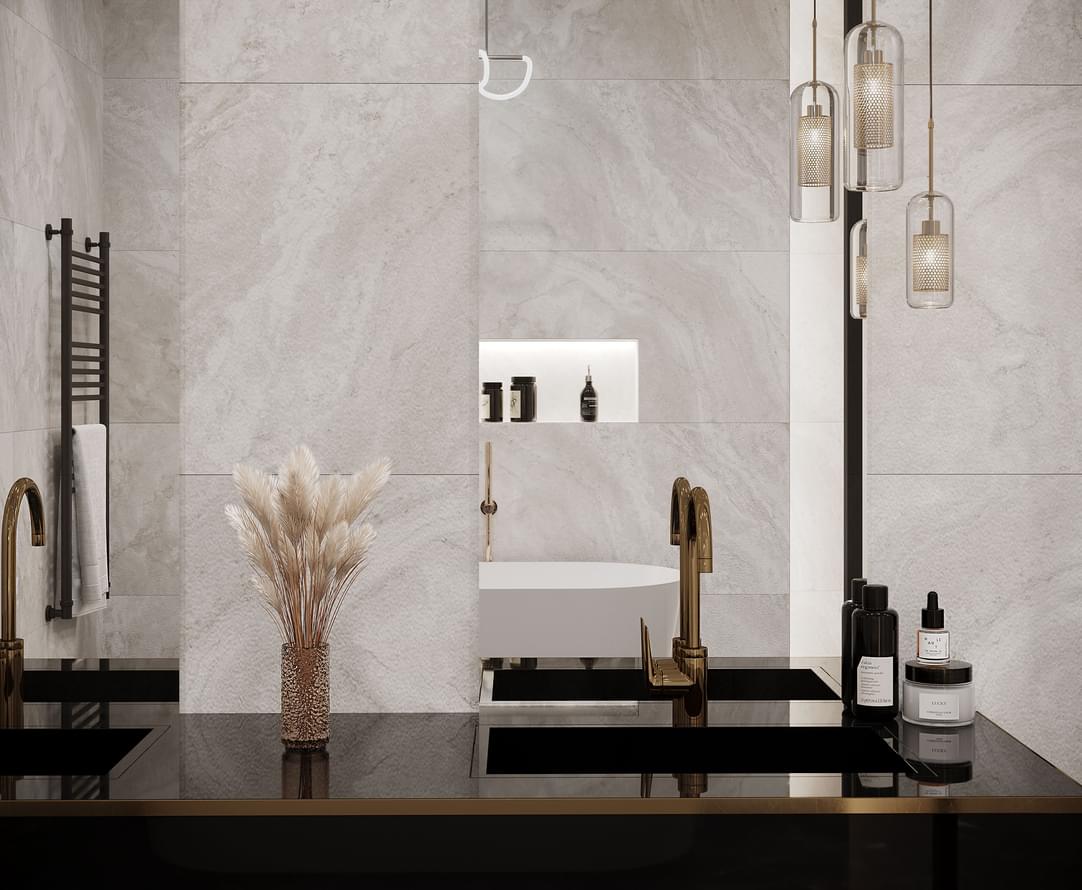 керамогранит фабрики Laparet коллекция Titan White