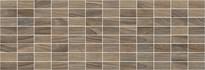 Плитка Laparet Zen Декор Мозаичный Коричневый 20x60 см, поверхность матовая