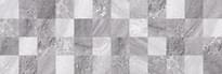 Плитка Laparet Мармара Мозаика Серый 20x60 см, поверхность глянец