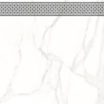 Плитка Lasselsberger Каррара Нова Декор 1 45x45 см, поверхность матовая