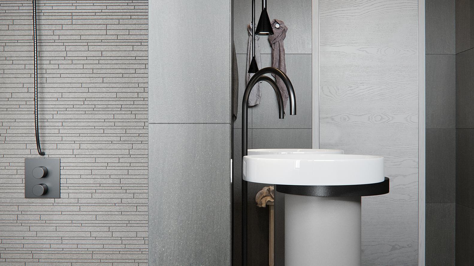 керамогранит фабрики Lea Ceramiche коллекция Basaltina Stone Project