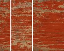 Плитка Lea Ceramiche Bio Recover Frammenti Red Old Walnut 20x25 см, поверхность матовая, рельефная