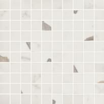 Плитка Lea Ceramiche Dreaming Mosaico Basic Bianco Statuario Lux 30x30 см, поверхность полированная