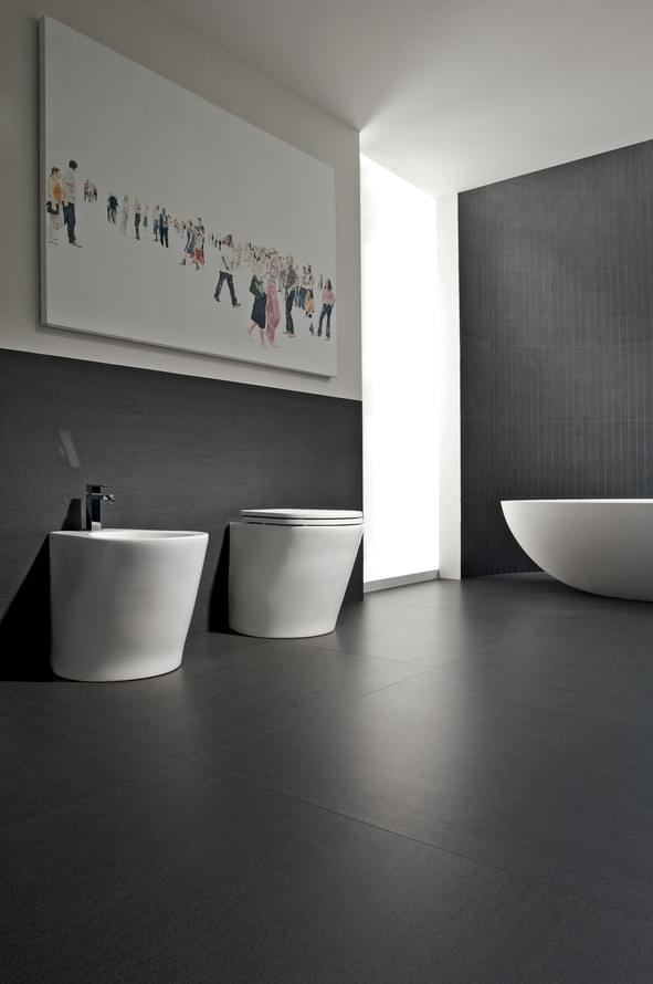 керамогранит фабрики Lea Ceramiche коллекция Slimtech Basaltina Stone Project