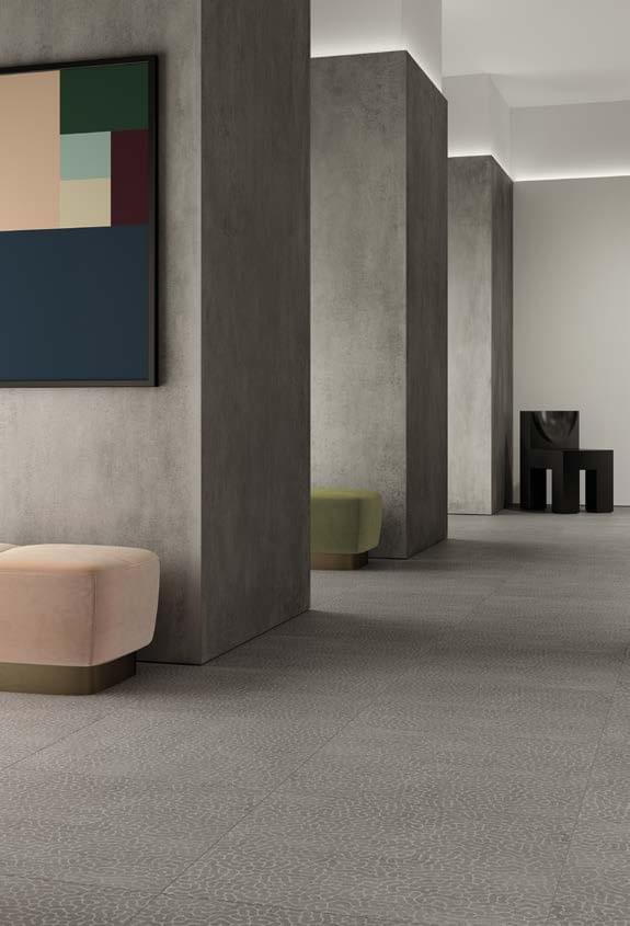 керамогранит фабрики Lea Ceramiche коллекция Slimtech Concreto