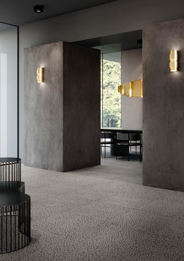 керамогранит фабрики Lea Ceramiche коллекция Slimtech Concreto