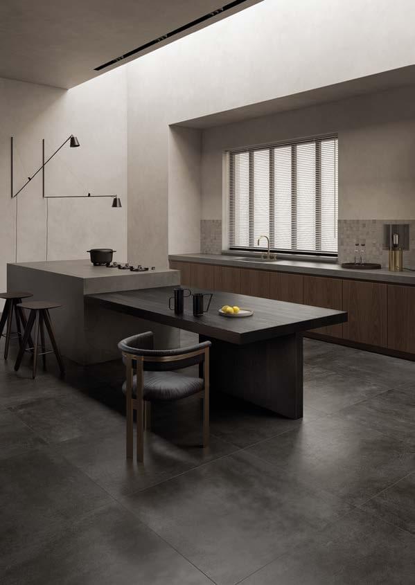 керамогранит фабрики Lea Ceramiche коллекция Slimtech Concreto