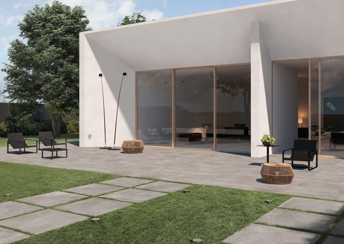 керамогранит фабрики Lea Ceramiche коллекция Slimtech Concreto