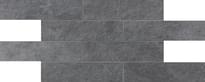 Плитка Lea Ceramiche Waterfall Brick Gray Flow Nat 30x60 см, поверхность матовая, рельефная