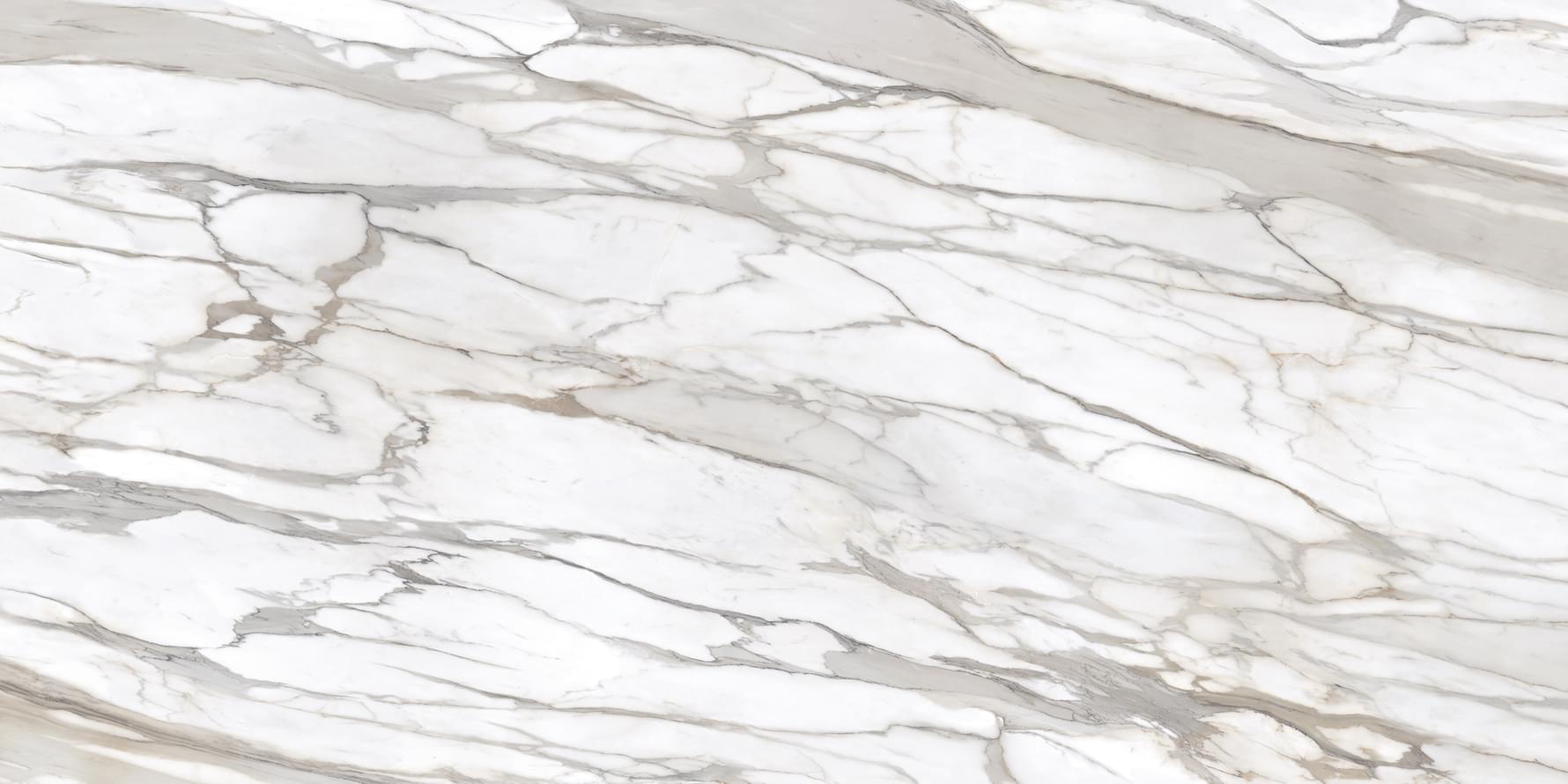 Level Marmi Book Match A Calacatta Gold Lappato Matt 162x324 см, поверхность полуполированная