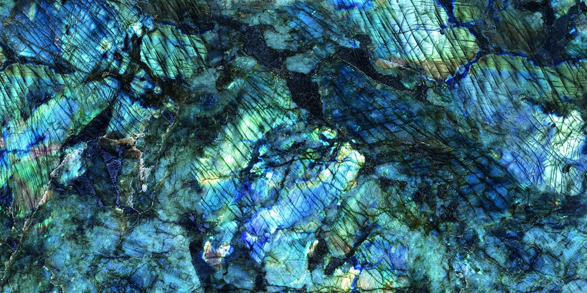 Level Marmi Book Match A Labradorite Lappato 162x324 см, поверхность полуполированная