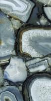 Level Marmi Book Match B Agate Azure Lappato 162x324 см, поверхность полуполированная