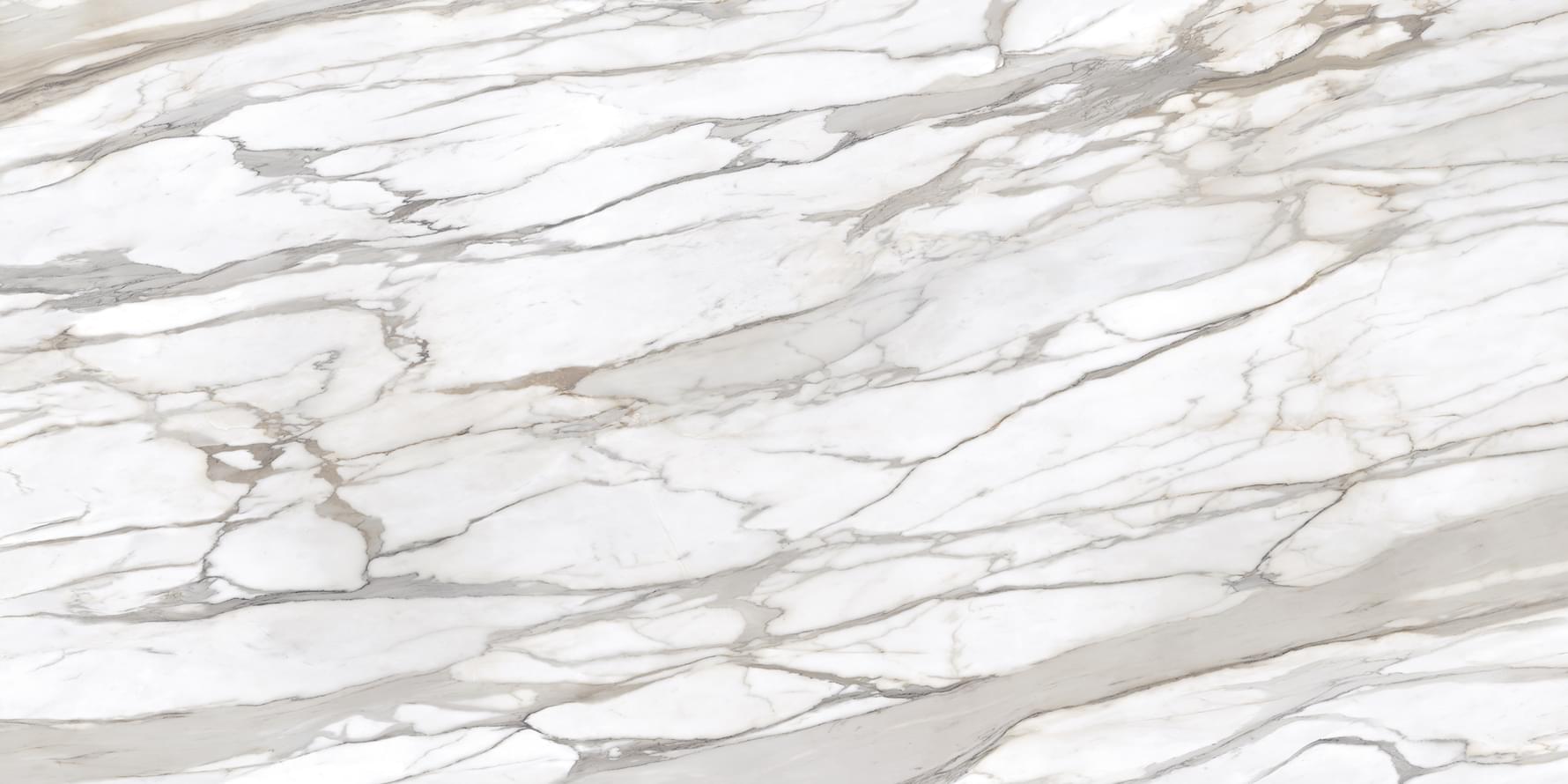 Level Marmi Book Match B Calacatta Gold Lappato Matt 162x324 см, поверхность полуполированная