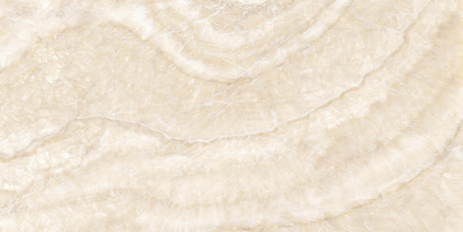 Level Marmi Book Match B Ivory Gioiello Lappato 162x324 см, поверхность полуполированная