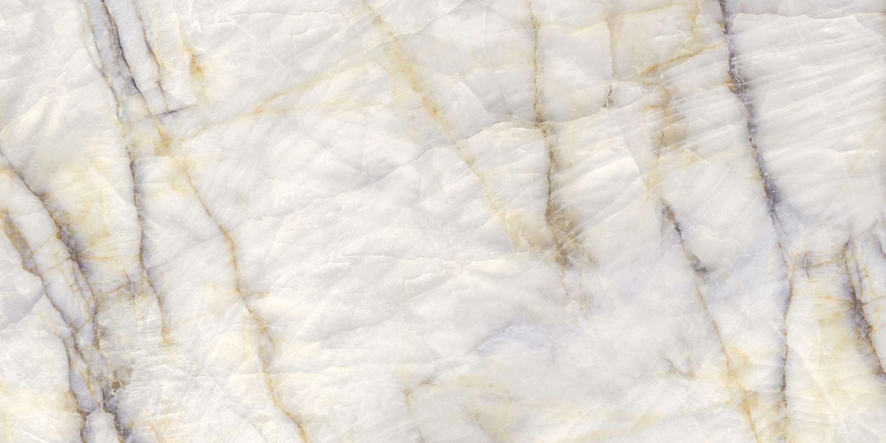 Level Marmi Bookmatch A Krystal Ivory Lappato 162x324 см, поверхность полуполированная