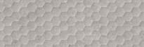 Плитка Living Ceramics BeraAndBeren Beren Dark Grey Six Ductile 30x90 см, поверхность матовая, рельефная