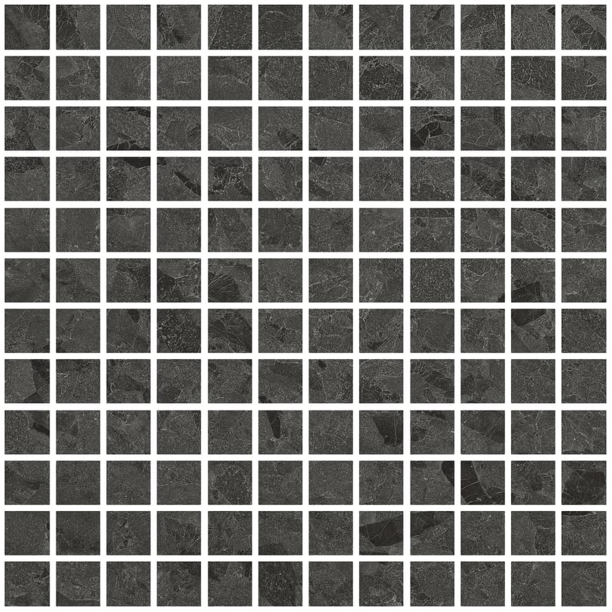 Living Ceramics Eme Mosaic 25 Anthracite Anti-Slip 30x30 Living Ceramics Eme Mosaic 25 Anthracite Anti-Slip 30x30