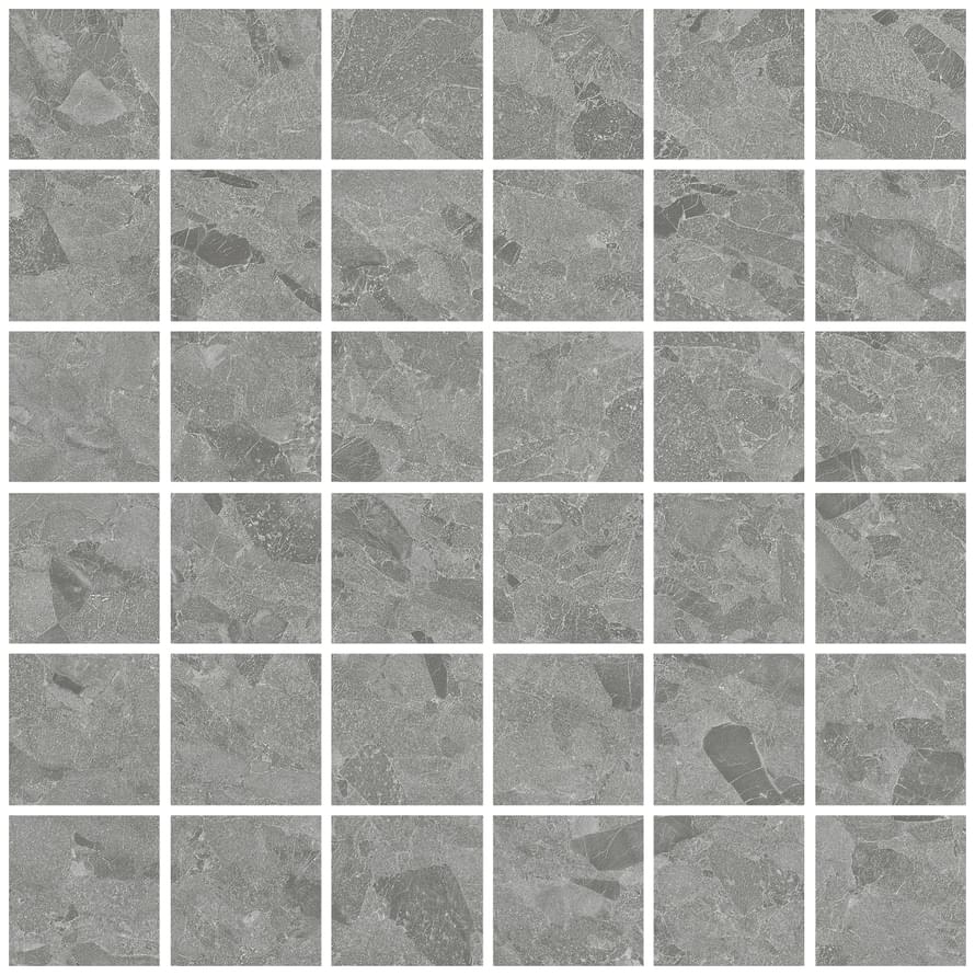 Living Ceramics Eme Mosaic 55 Grey Anti-Slip 30x30 Living Ceramics Eme Mosaic 55 Grey Anti-Slip 30x30