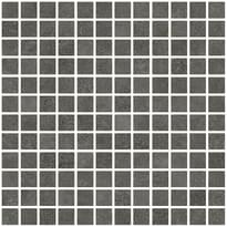 Плитка Living Ceramics Floss Mosaic 25 Graphite Anti-Slip 30x30 см, поверхность матовая